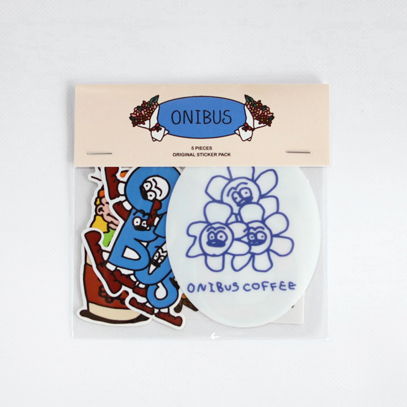 ONIBUSオリジナル ステッカー (5枚入り)