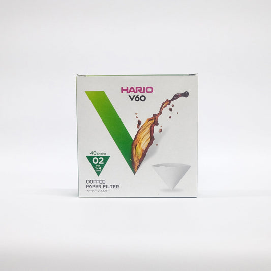 HARIO V60 Paper Filter 02 (Pack of 40)